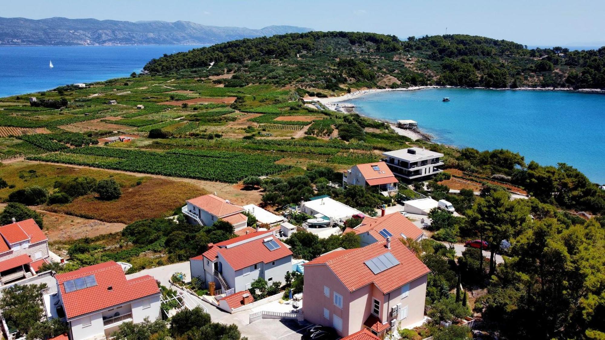 Villa Bella Vista Lumbarda Eksteriør bilde