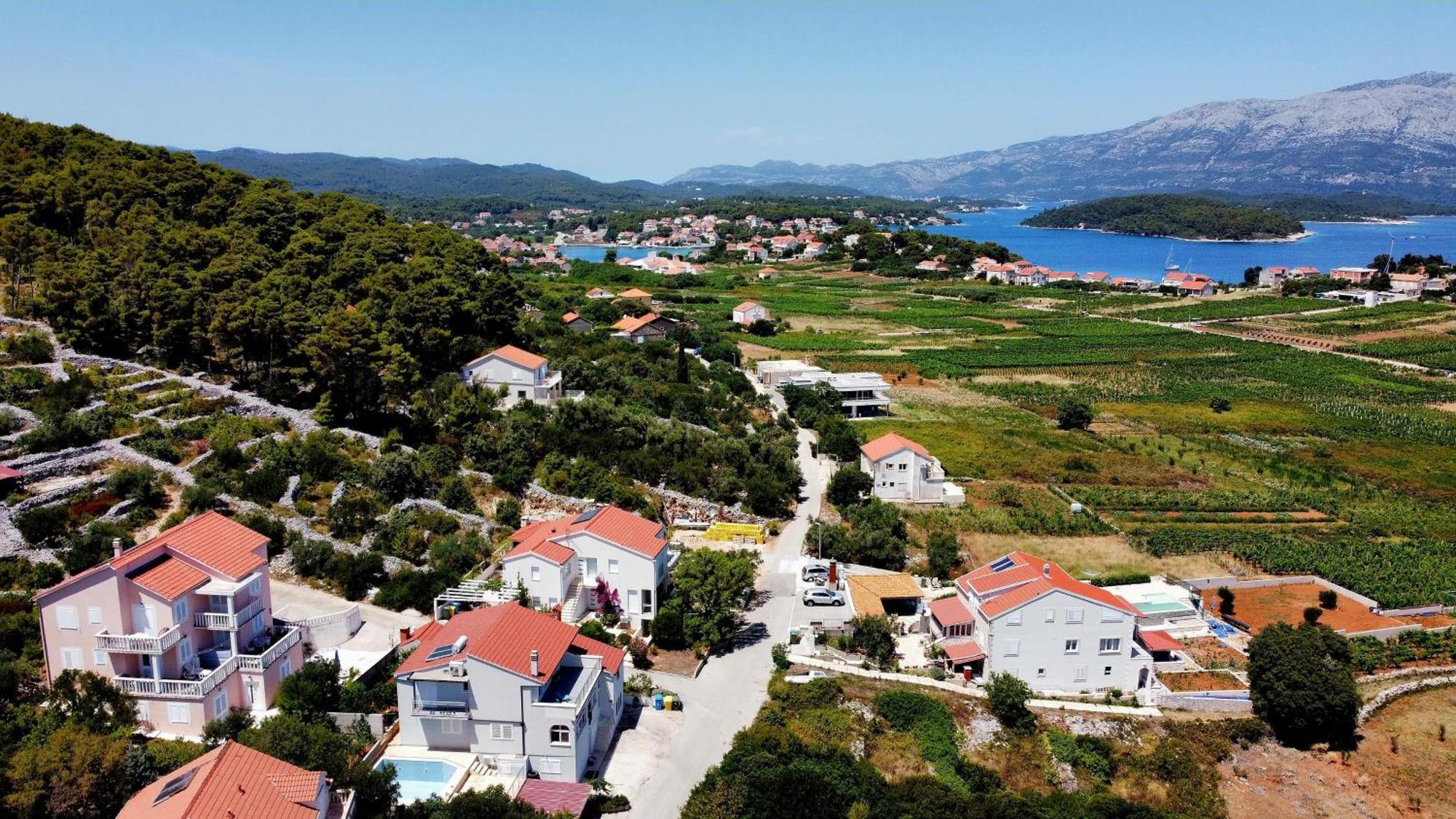 Villa Bella Vista Lumbarda Eksteriør bilde
